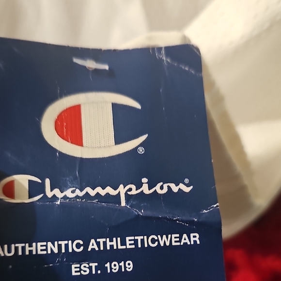 Champion NWT Women's Ivory Mesh Long Sleeve Shirt Size Small - Picture 3 of 9